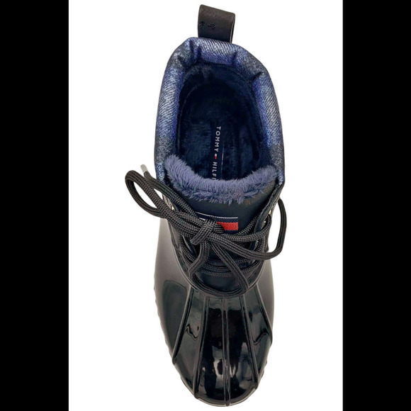 Tommy Hilfiger Women\'s Haldis Rain Boot Black - Medium